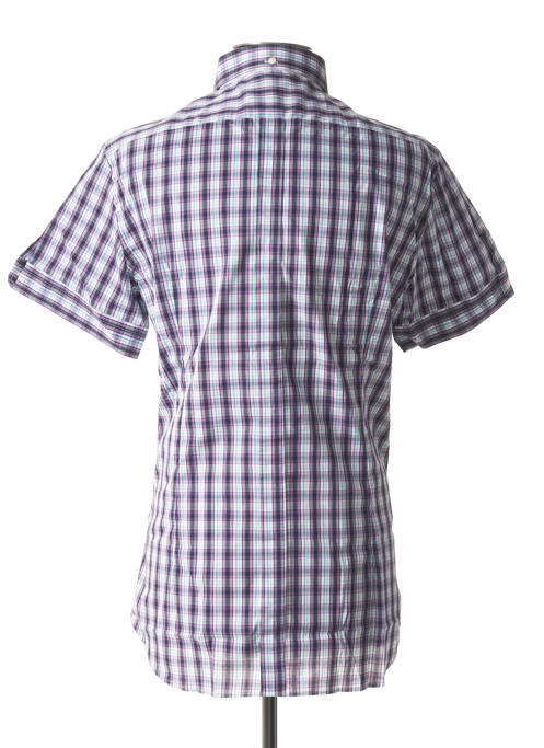 Cămașă cu mâneci scurte violet CALIBAN bărbat