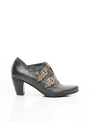 Botine/ghete toc de 7 la 9 cm gri FIDJI femeie