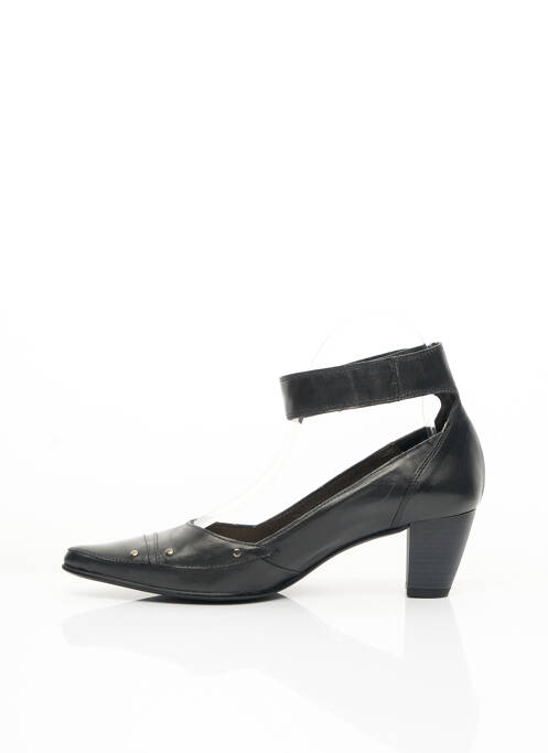 Pantofi cu toc negru FIDJI femeie