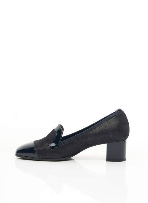 Pantofi cu toc albastru PAOLINA femeie