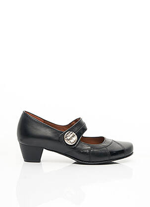 Pantofi cu toc toc de 4 la 6 cm negru ARTIKA SOFT femeie