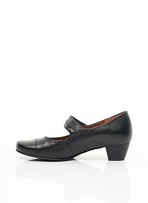 Pantofi cu toc toc de 4 la 6 cm negru ARTIKA SOFT femeie