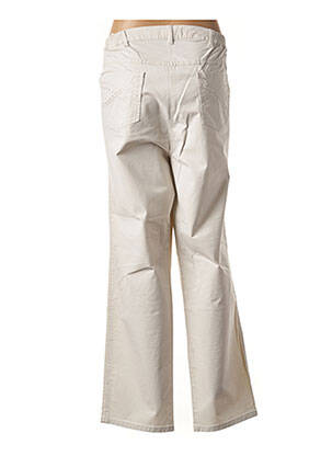Pantalon drept elasticitate bej RICHY femeie