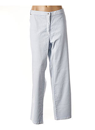 Pantalon drept elasticitate albastru RICHY femeie