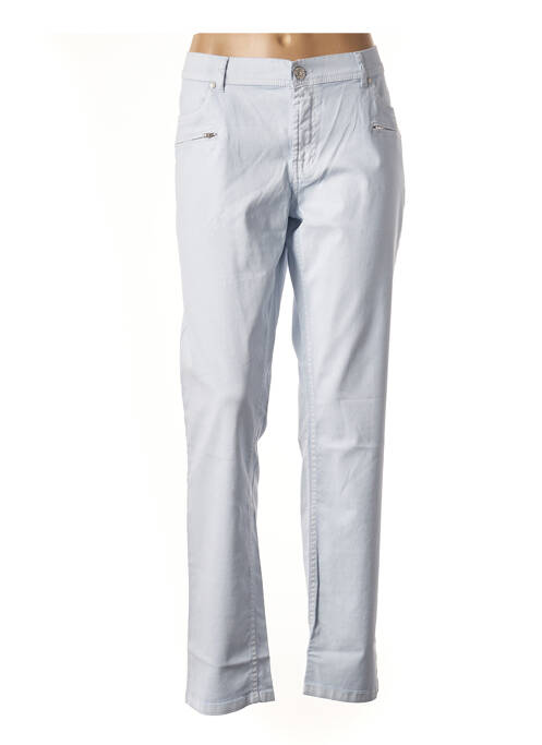 Pantalon drept albastru CMK femeie