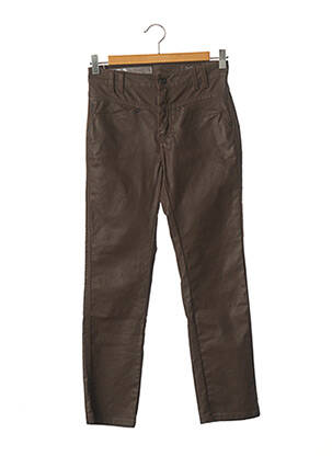 Pantalon slim maro ONE STEP femeie