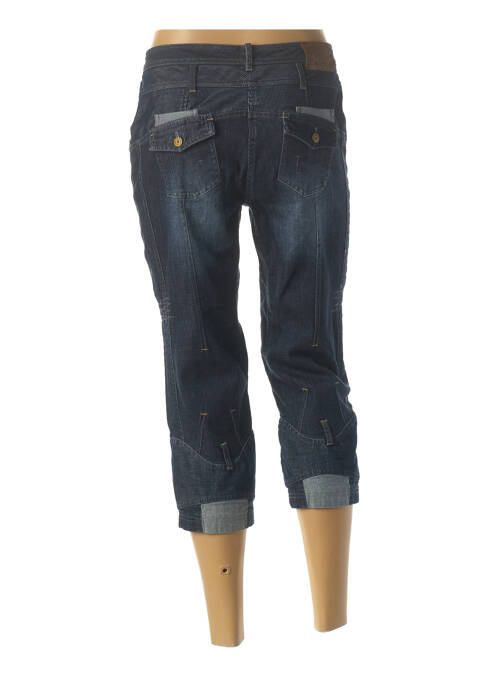 Pantalon trei sferturi albastru FILLE DES SABLES femeie