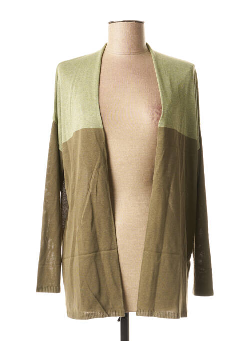 Vestă cu mâneci lungi verde LA FEE MARABOUTEE femeie