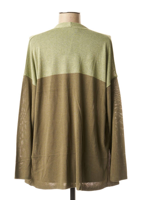 Vestă cu mâneci lungi verde LA FEE MARABOUTEE femeie