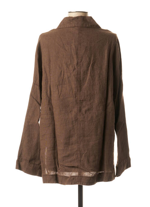 Cămașă maro LA FEE MARABOUTEE femeie