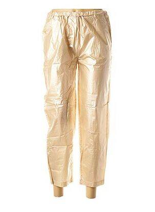 Pantalon 7/8 buzunare bej LA FEE MARABOUTEE femeie