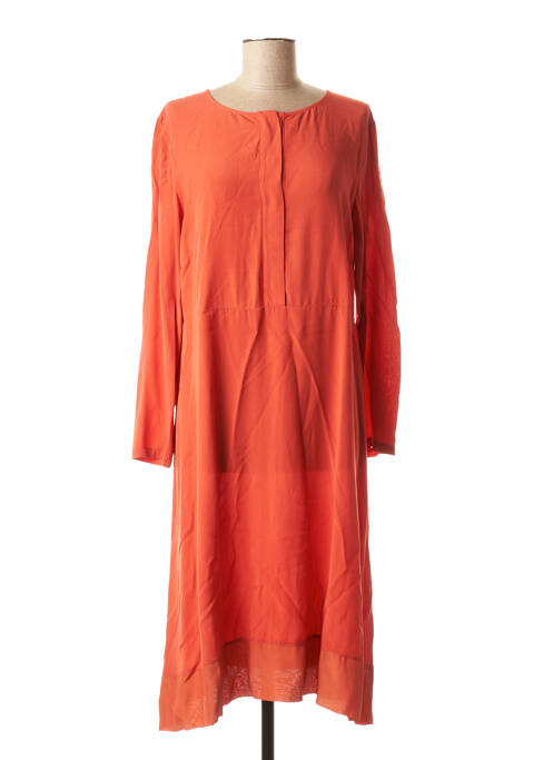 Rochie midi portocaliu LA FEE MARABOUTEE femeie