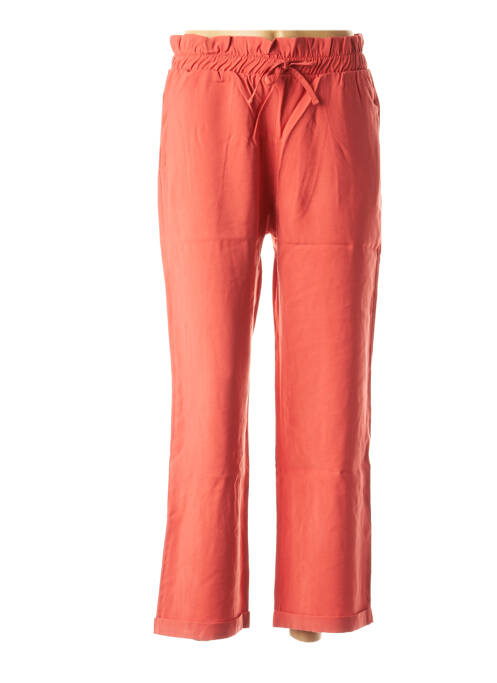 Pantalon larg talie elastică roșu LA FEE MARABOUTEE femme