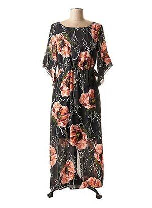 Rochie midi imprimeu floral roz LA FEE MARABOUTEE femeie