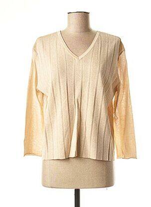 Pulover bej LA FEE MARABOUTEE femeie