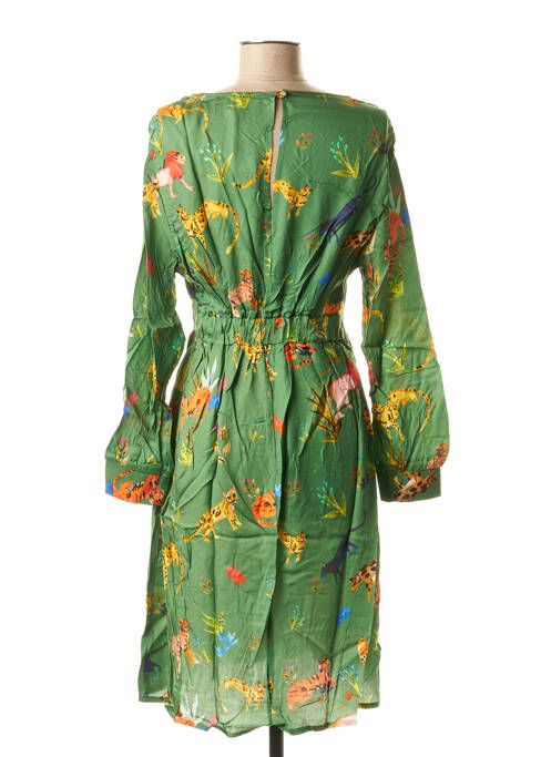 Rochie midi verde LA FEE MARABOUTEE femeie