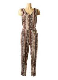 Salopetă-pantalon croială cambrată verde LA FEE MARABOUTEE femme