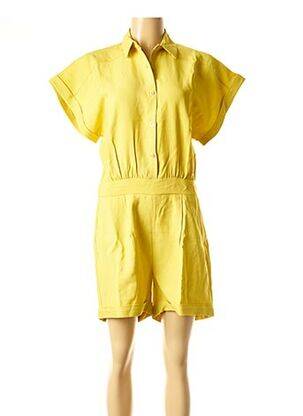 Salopetă scurtă galben LA FEE MARABOUTEE femeie