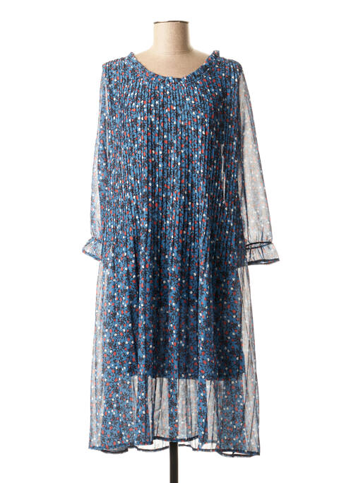 Rochie midi albastru LA FEE MARABOUTEE femeie