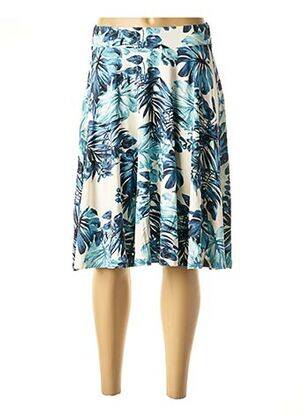 Fustă midi albastru LA FEE MARABOUTEE femeie