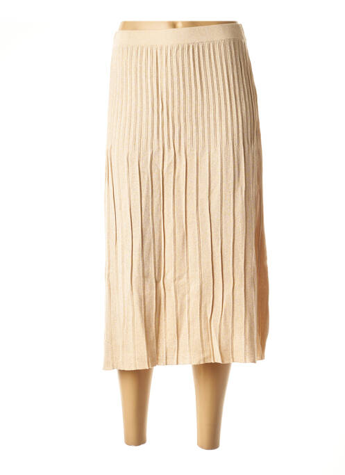 Fustă midi bej LA FEE MARABOUTEE femeie