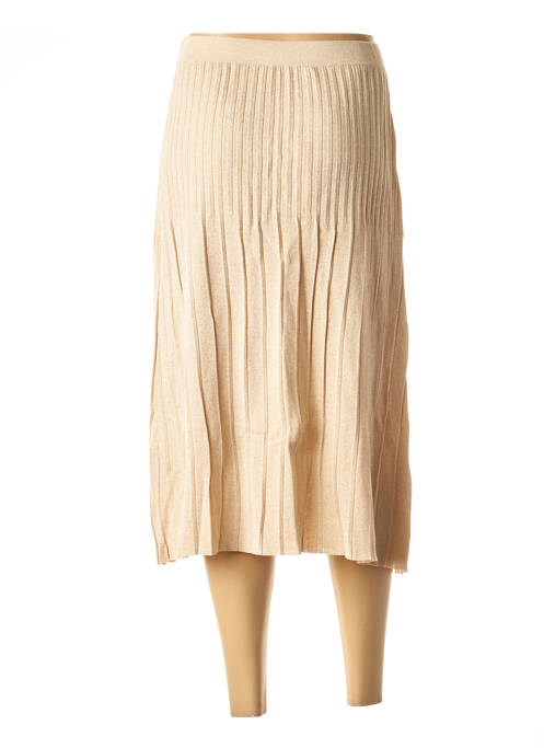 Fustă midi bej LA FEE MARABOUTEE femeie