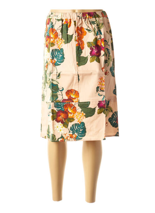 Fustă midi roz LA FEE MARABOUTEE femeie