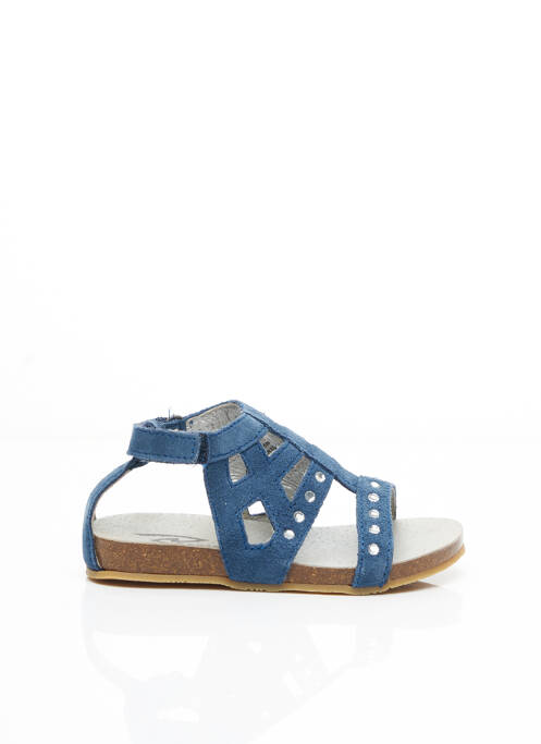 Sandale/Pantofi decupați albastru REQINS fată