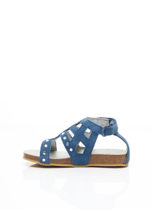 Sandale/Pantofi decupați albastru REQINS fată