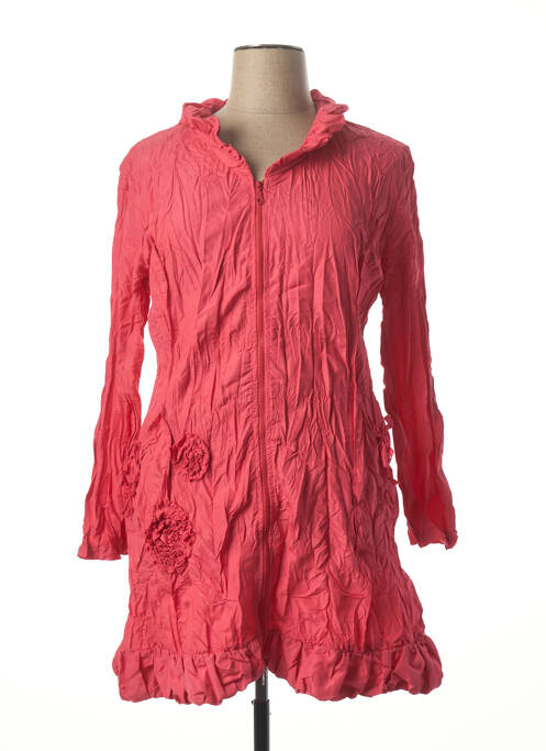 Jachete casual roz L33 femeie