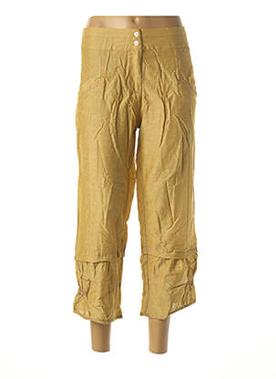 Pantalon trei sferturi verde L33 femeie