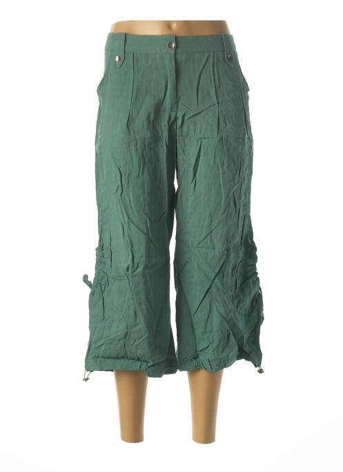 Pantalon trei sferturi verde L33 femeie