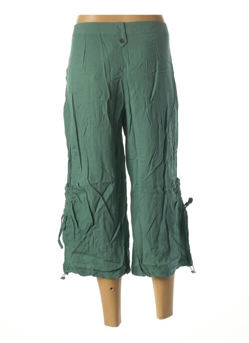 Pantalon trei sferturi verde L33 femeie