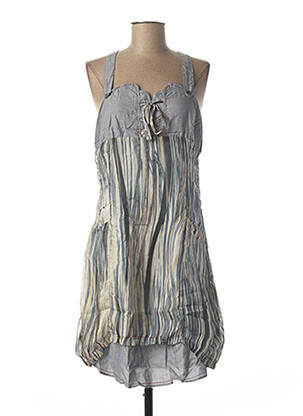 Rochie midi albastru L33 femeie