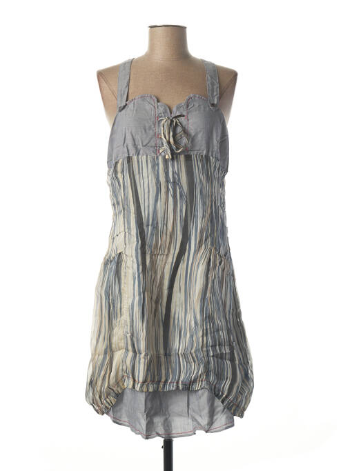 Rochie midi albastru L33 femeie