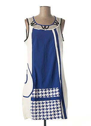 Tunică fără mâneci albastru L33 femeie