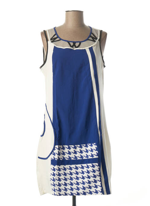 Tunică fără mâneci albastru L33 femeie