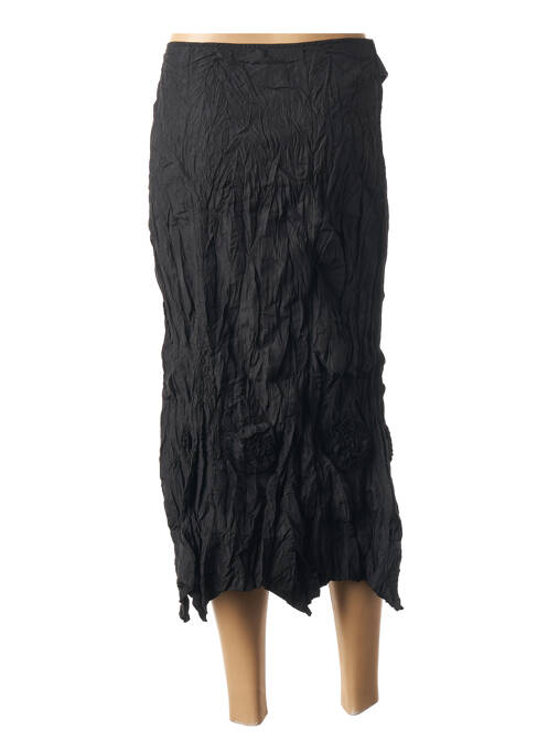 Fustă lungă negru L33 femeie