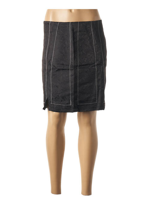 Fustă scurtă negru L33 femeie