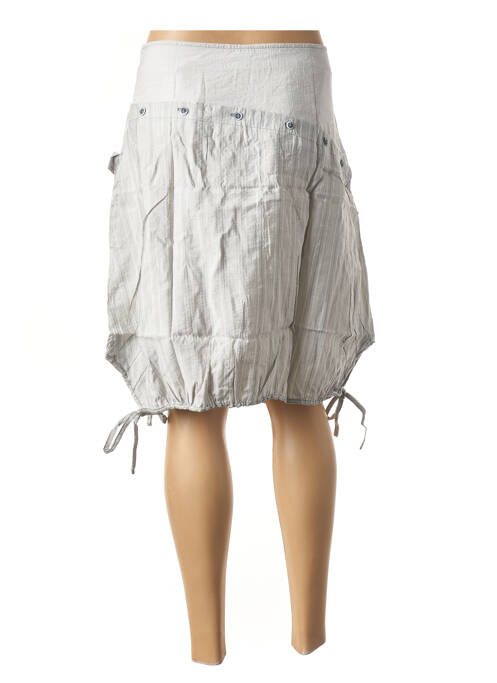 Fustă midi gri L33 femeie