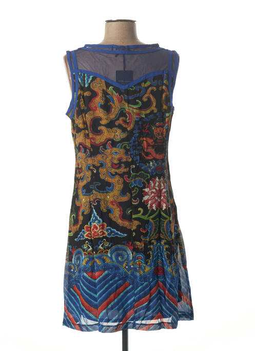 Rochie midi albastru L33 femeie