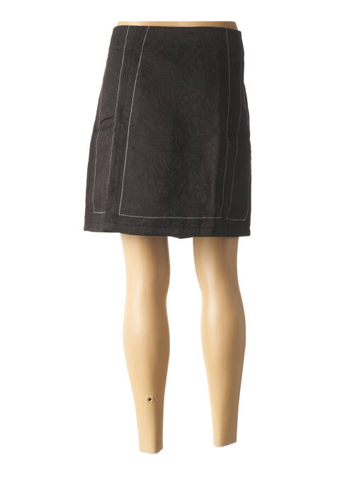 Fustă scurtă negru L33 femeie