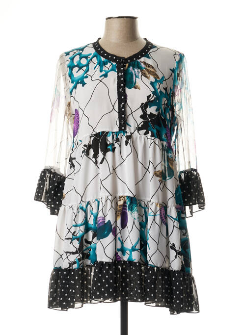 Rochie scurtă alb FUEGO WOMAN femeie