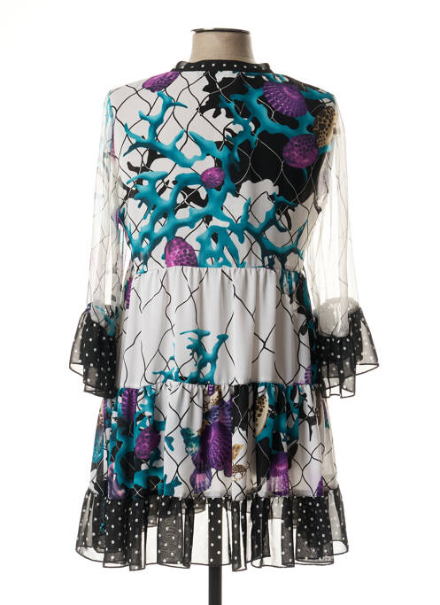 Rochie scurtă alb FUEGO WOMAN femeie