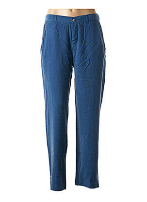 Pantalon buzunare albastru FIVE femeie