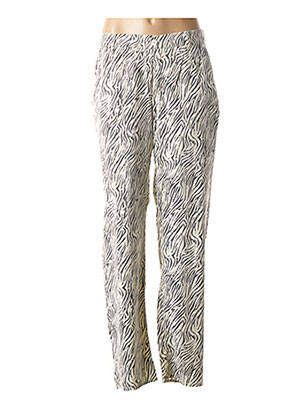 Pantalon buzunare bej FIVE femeie
