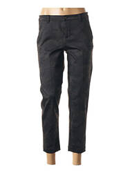 Pantalon 7/8 elasticitate talie joasă maro MAYJUNE femme