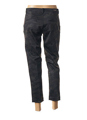 Pantalon 7/8 elasticitate talie joasă maro MAYJUNE femeie