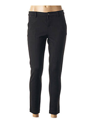 Pantalon subțire talie joasă negru MAYJUNE femeie