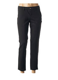 Pantalon 7/8 elasticitate talie joasă negru MAYJUNE femeie